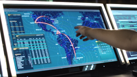 Flight map from Starling City to Corto Maltese