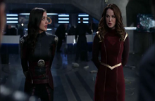 Saturn Girl and Alura Zor-El