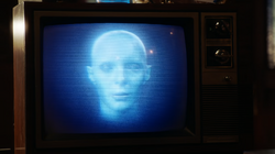 Gideon em uma TV