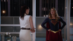 Lena and Supergirl