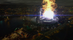 S.T.A.R. Labs particle accelerator exploding