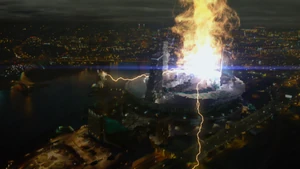 S.T.A.R. Labs particle accelerator exploding