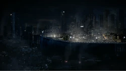 The Glades walled off