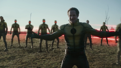 Eobard brings a multitude of time remnants to face the Legends