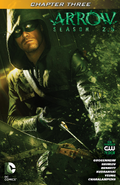 Arrow Season 2.5 chapter 3 digital cover