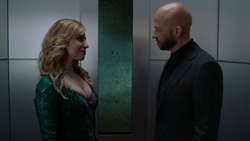 Lex and Gamemnae in the lift