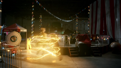 Jesse Quick enfrentando Peão