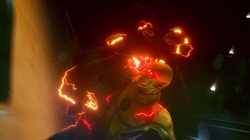 The Flash battles the Reverse-Flash