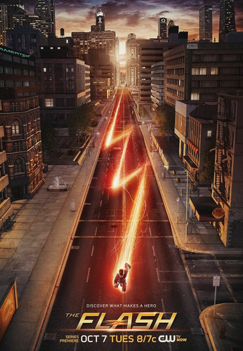 The Flash promo poster - Discover what makes a hero