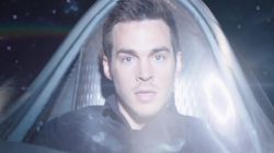 Mon-El flies into a wormhole