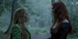 Mary helps Pamela regain her powers