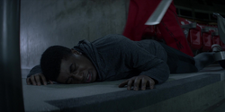 Apollo Teslow is stabbed by his brother