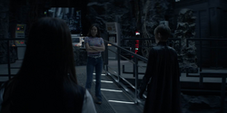 Mary gets jealous at Parker entering the Batcave