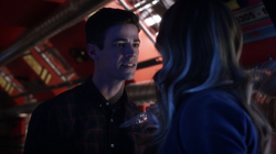 Barry gets through to Caitlin