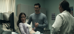 Lois and Clark discover they are going to have twins