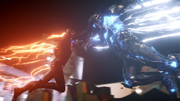 Savitar first real fight with Flash (3)