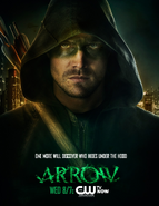 Arrow promo - One more will discover who hides under the hood