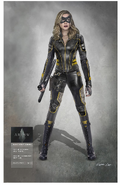 Black Canary suit - season 8 concept art