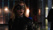 Earth-1 Laurel Lance as Black Canary