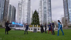 Mxy entre Nyxly e os Superamigos.