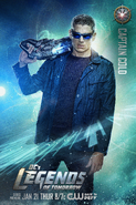 Leonard Snart as "Captain Cold"