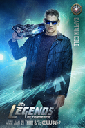 Captain Cold DC's Legends of Tomorrow promo