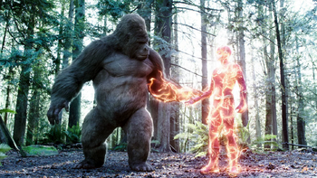Grodd and Barry merge