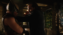 Vandal Savage kills Carter Hall