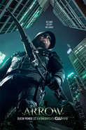 Arrow season 5 poster - His fight, His city, His legacy