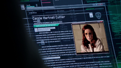Carrie's SCPD officer review history.