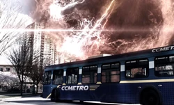 A  of ; he stole the twelve "bus metas"' powers.