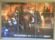 2015 San Diego Comic-Con poster - "Defy your world. Dare to live in ours."