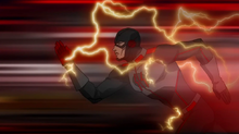 Blitzkrieg using his powers