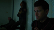 Nate, Amaya, Mick and Dominator in cell man in black (1)