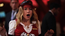 Becky Sharpe's blackjack dealer suit