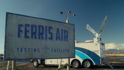 Ferris Air Testing Facility Sign