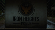 Iron Heights Prison sign