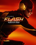 The Flash promo poster - Try to keep up