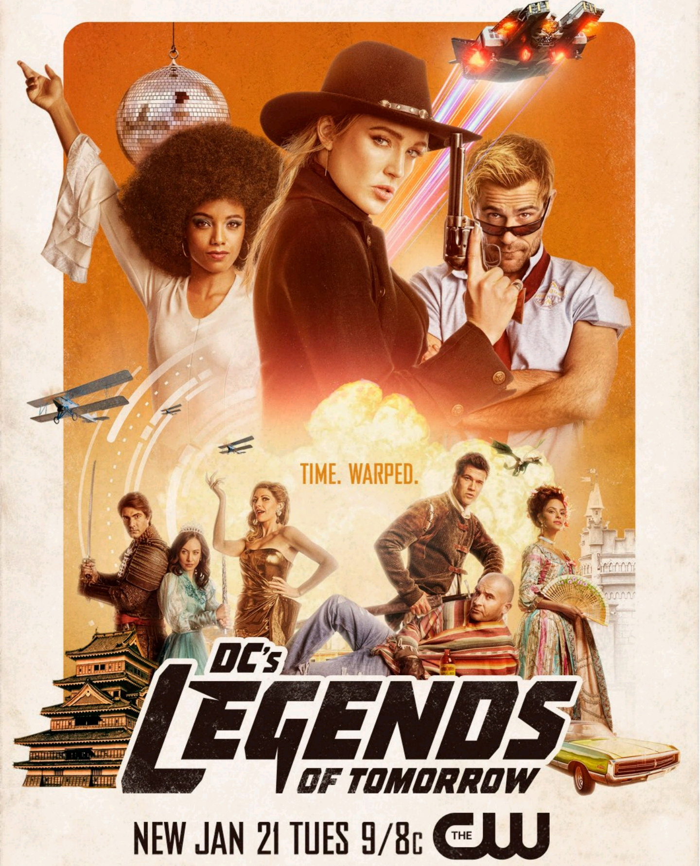 LEGENDS OF TOMORROW Season 8 (2022) Trailer Featuring Caity Lotz and  Brandon Routh 