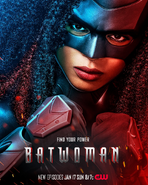 Pôster da Temporada 2 de Batwoman - Encontre o seu poder