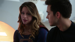 Kara talks to Mon-El