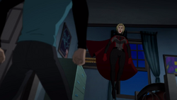 Overgirl floating around The Ray