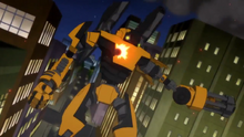 Yellow robot