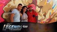 DC's Legends of Tomorrow Firestorm Mural Behind The Scenes The CW