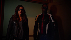 Dinah and Mister Terrific are disgusted