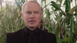 Darhk in the corn field