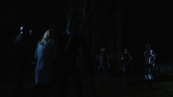 Original and New Team Arrow face off