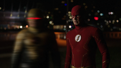 Barry and Eobard team up to fight Godspeed