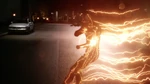 The Flash generating a lightning bolt