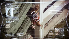 Drone analisando a Supergirl